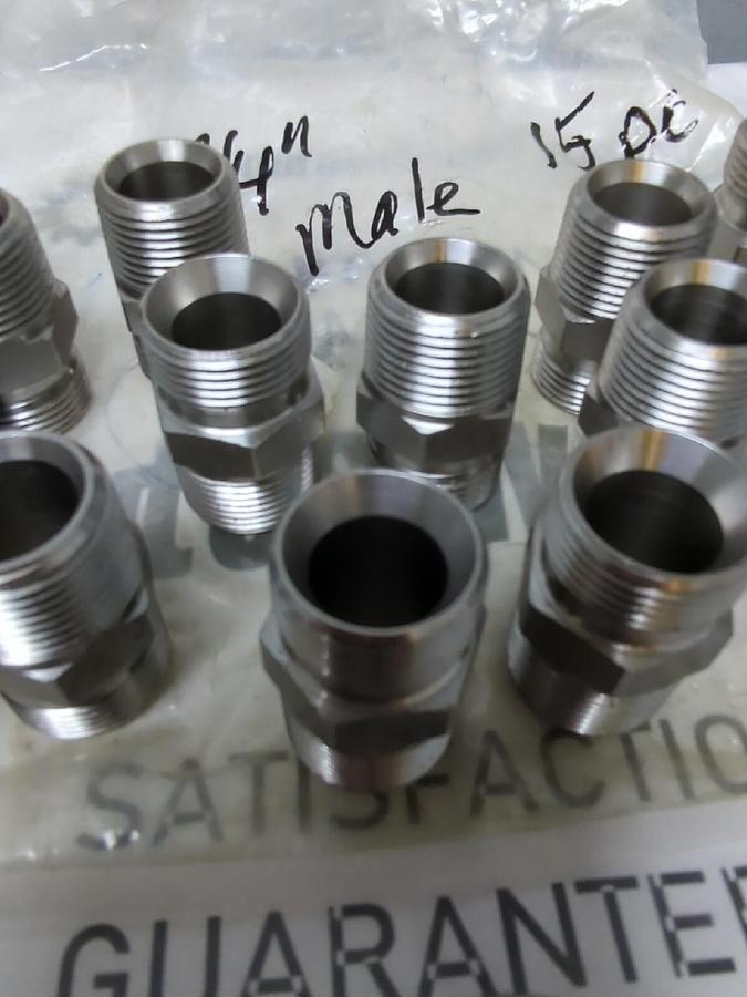 UNBRANDED,3/4 IN X3/4 IN,MALE PIPE UNION ADAPTER LOT OF 15 NOS