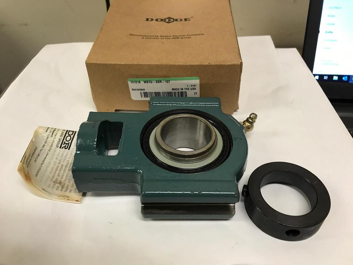 Used Dodge,131216 WTSU-SXR-107,Take-Up Flange Bearing Unit  1-7/16 IN