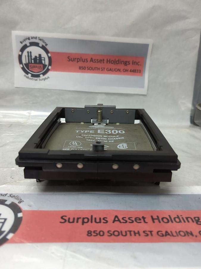 Used FIREYE,E300,EXPANSION MODULE HOUSING ONLY 120V 50/60HZ WITHOUT COVER PRE-OWNED