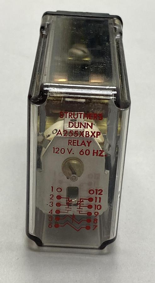Struthers-Dunn,A255XBXP,Relay 120V 60CY NOS
