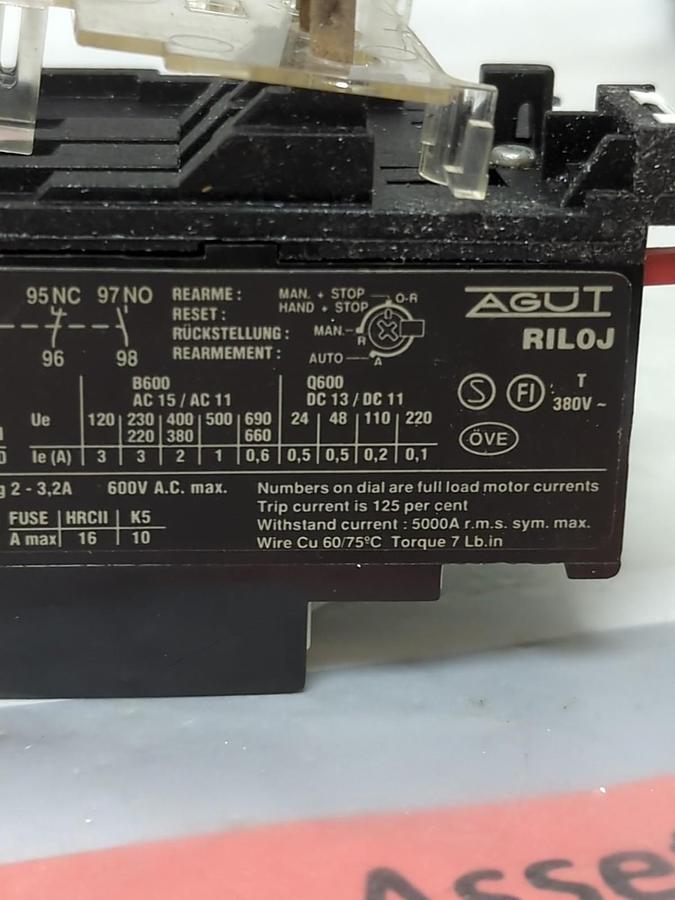 JOSLYN CLARK/AGUT,5A596,RILOJ/TPR CONTACTOR 2-3,2A NOS