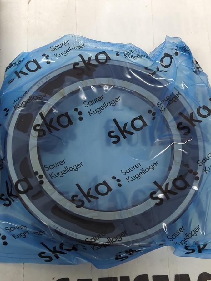 SAURER KUGELLAGER SKA,6015-2RS,DEEP GROOVE BALL BEARING 75MM X 115MM NOS