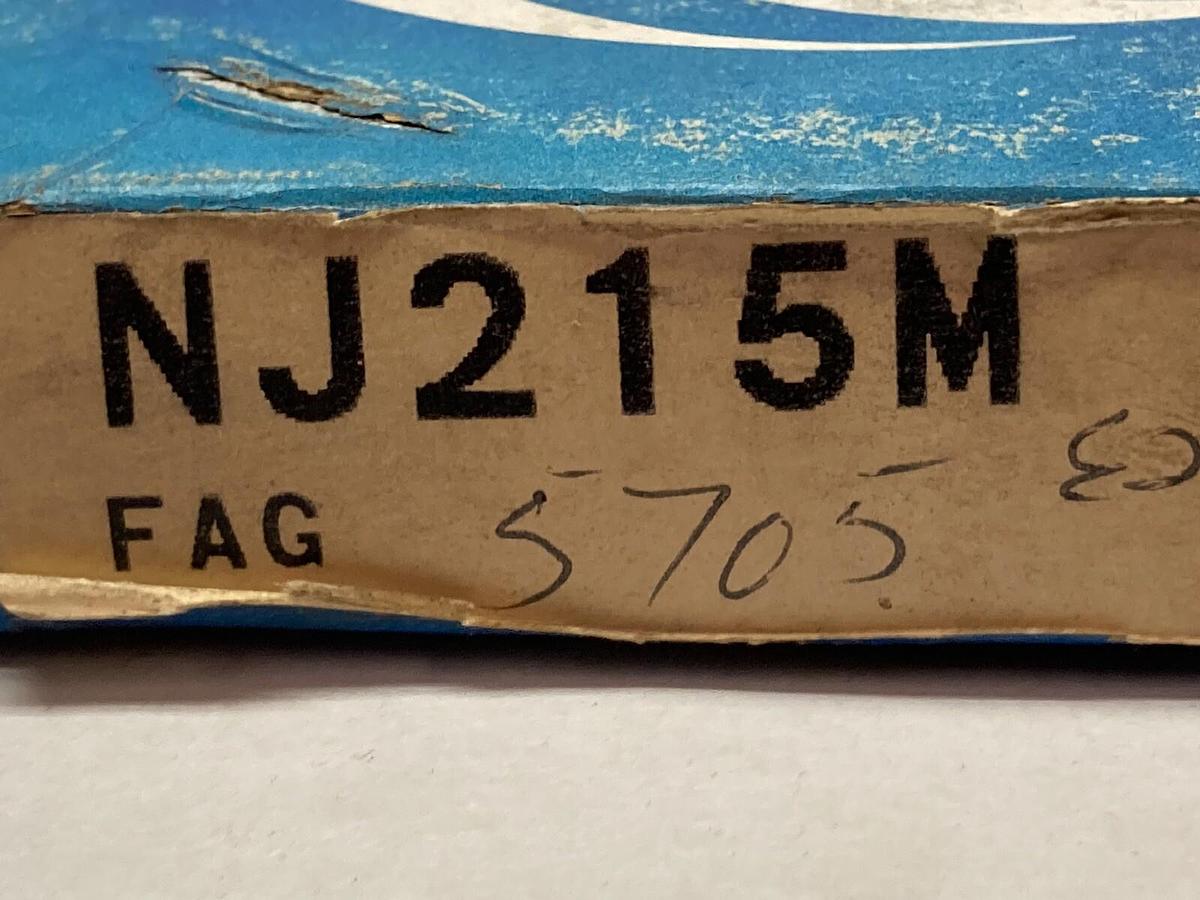 Fag,NJ215M,Ball Bearing