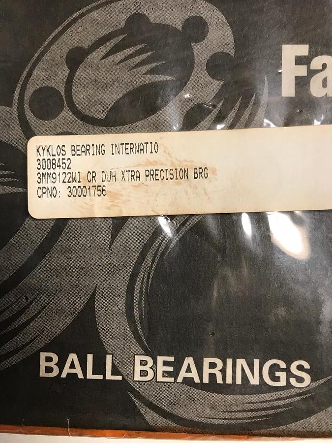 Used Timken,3MM9122WICR,Bearing