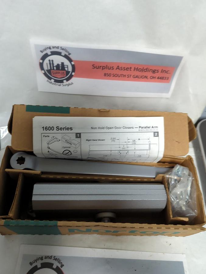 NORTON,16139U,HEAVY DUTY NON-HOLD OPEN DOOR CLOSER NOS