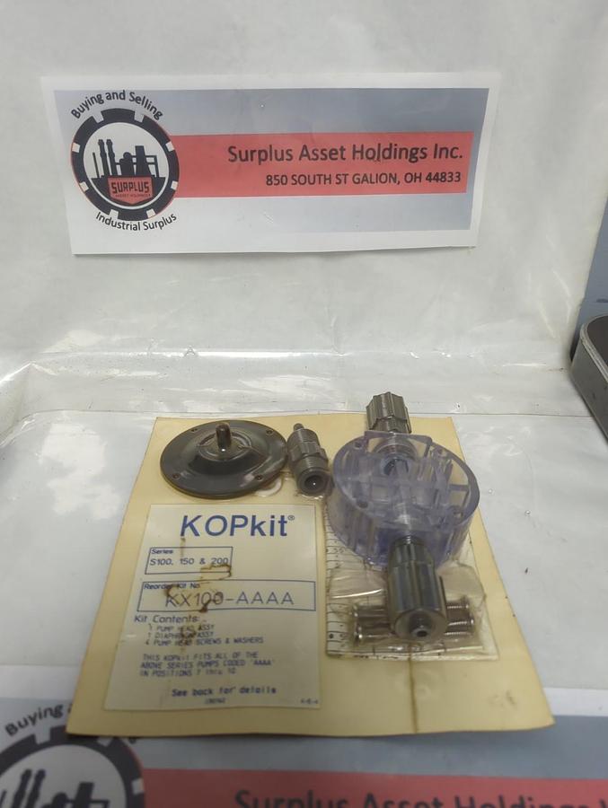 KOPKIT,KX100-AAAA,SERIES S100-150-200 PUMP SEAL KIT NOS