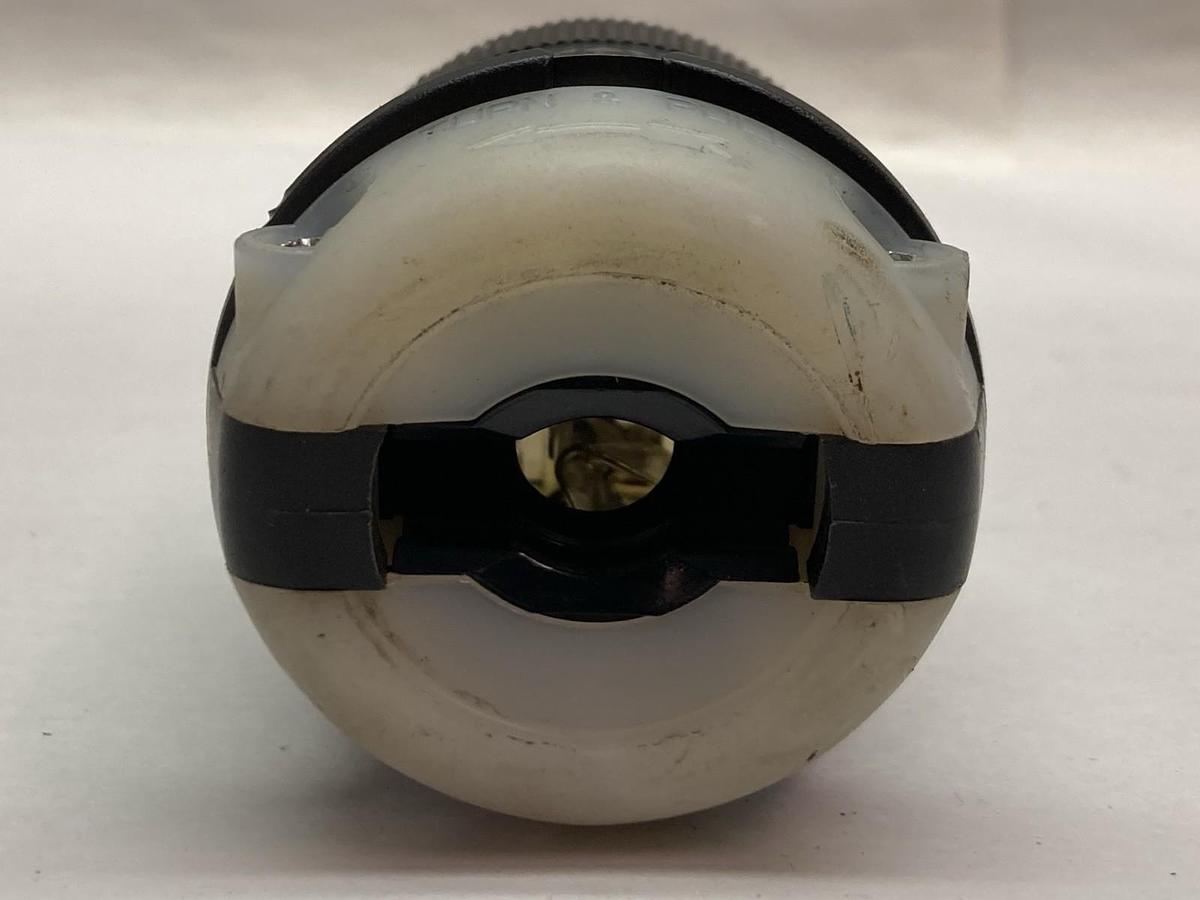 Used Hubbell,HBL2431,Locking Plug 20A 480Vac