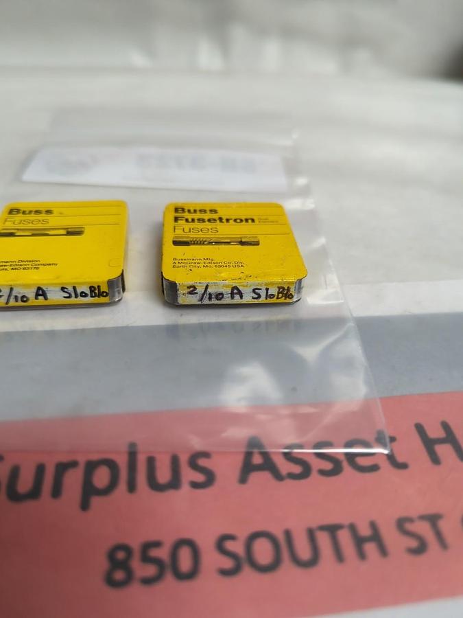 COOPER BUSSMANN,2/10A,FUSE LOT OF 8 PCS NOS