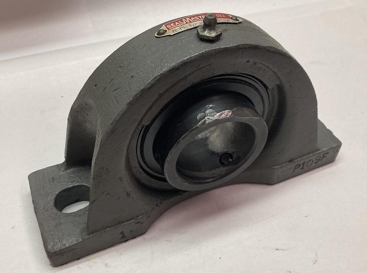 Used Sealmaster,NPL-30,Pillow Block Bearing 1 7/8 Inch