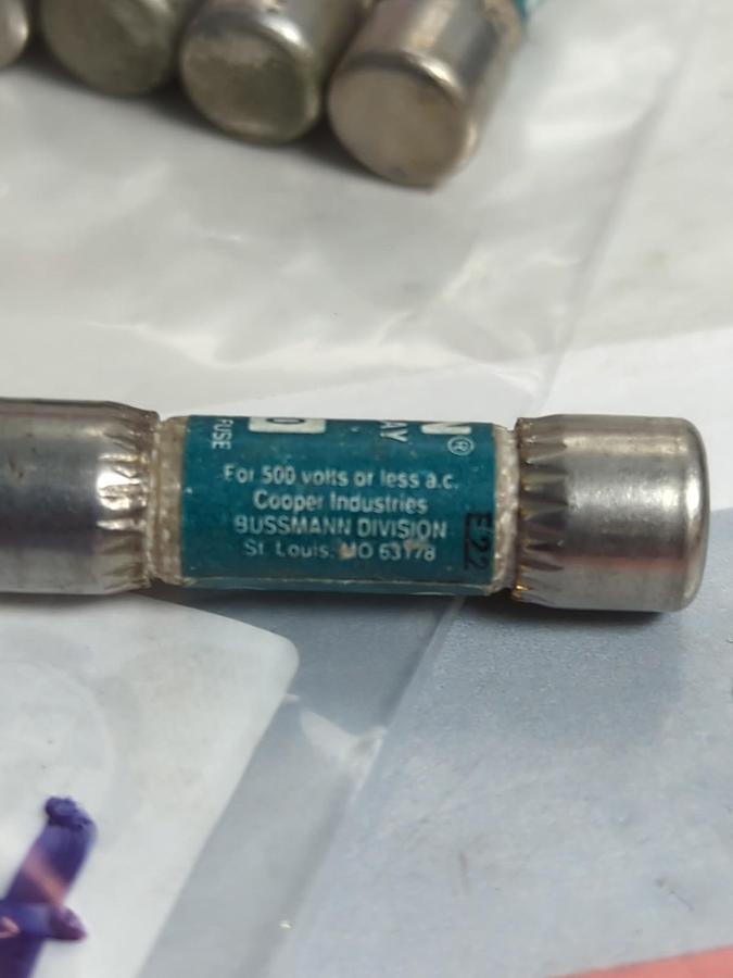 Used COOPER BUSSMANN,FNQ-30,TRON 30 AMP FUSE LOT OF 7 PRE-OWNED