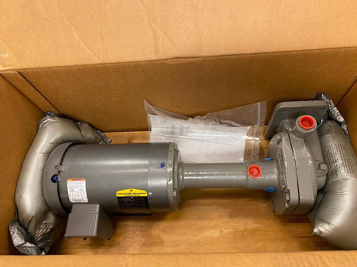 Used FLOWSERVE,VSMP-2000-56FR,VERTICAL IMMERSION PUMP 1.25X0.75-6 2HP 3450RPM