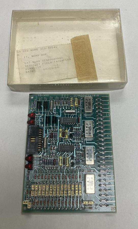 General Electric,IC3600AFRA1B1B,Field Taper Control Board NOS