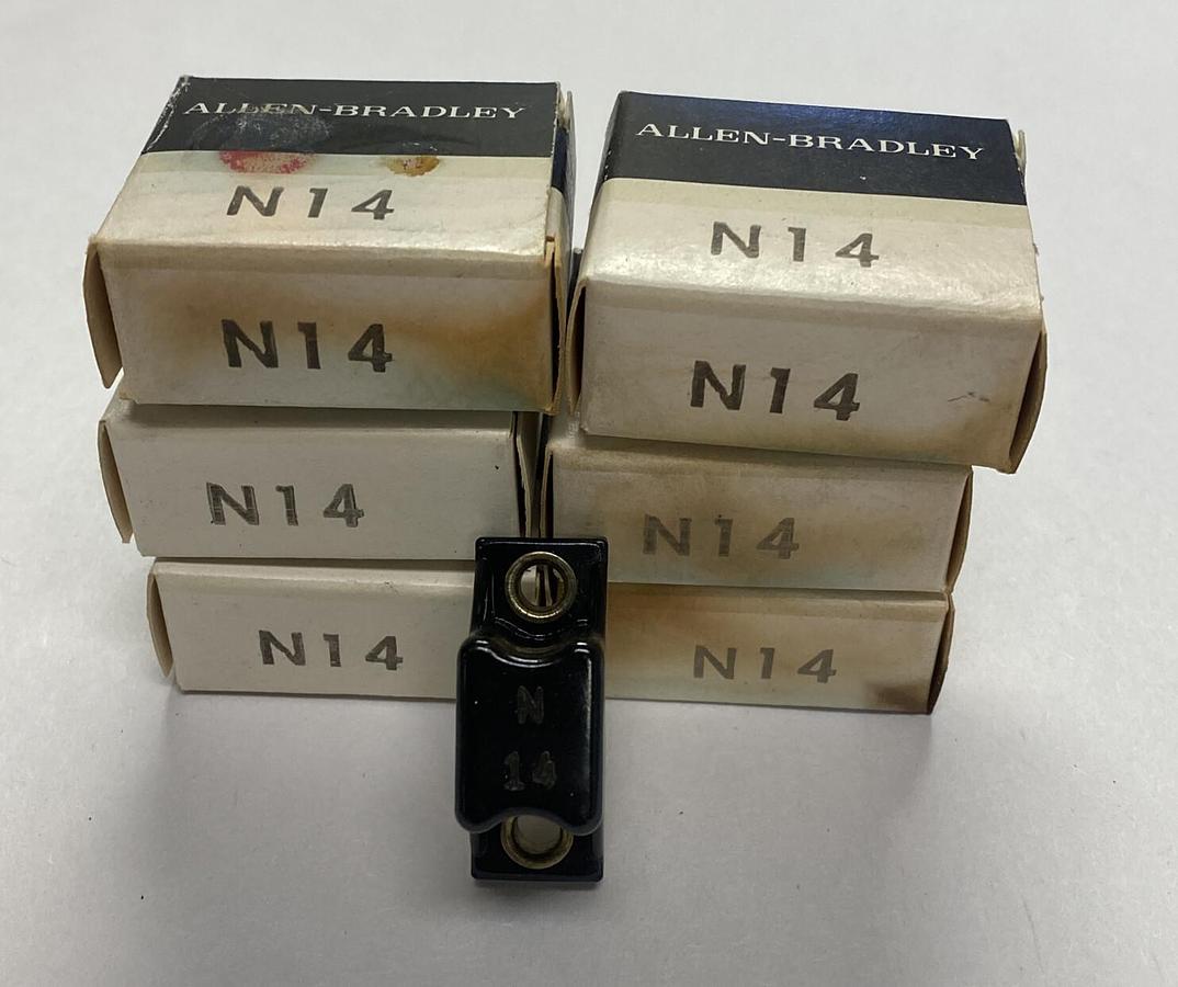 ALLEN BRADLEY,N14,OVERLOAD RELAY HEATER ELEMENT LOT OF 7 NOS
