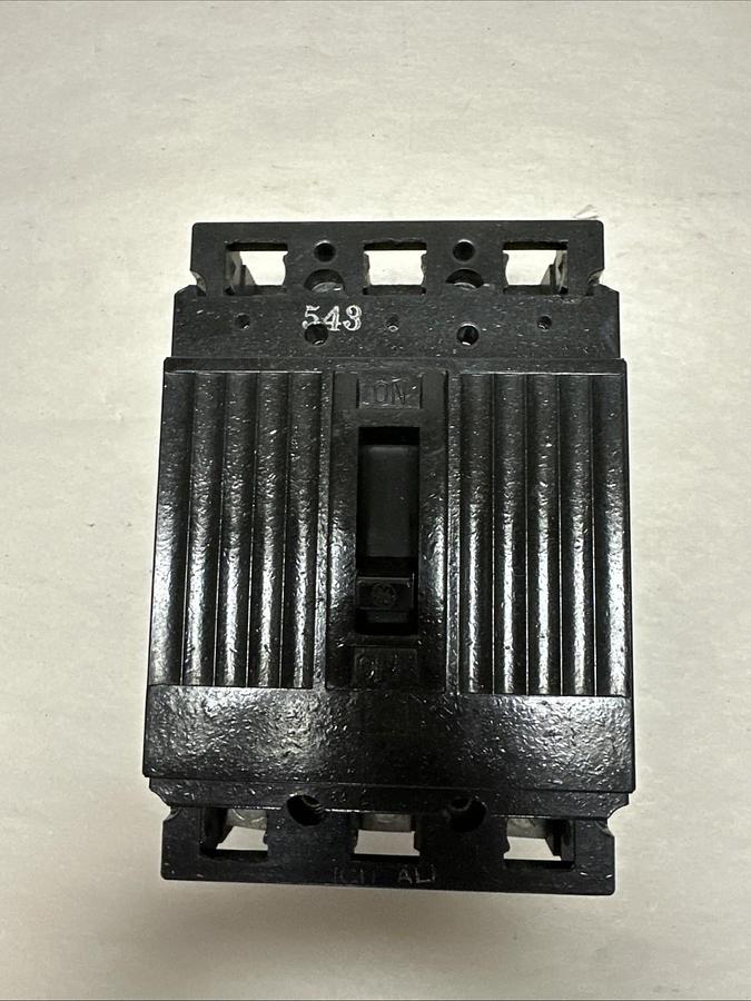 Used GE,TE132050,50 Amp 3 Pole Molded Circuit Breaker
