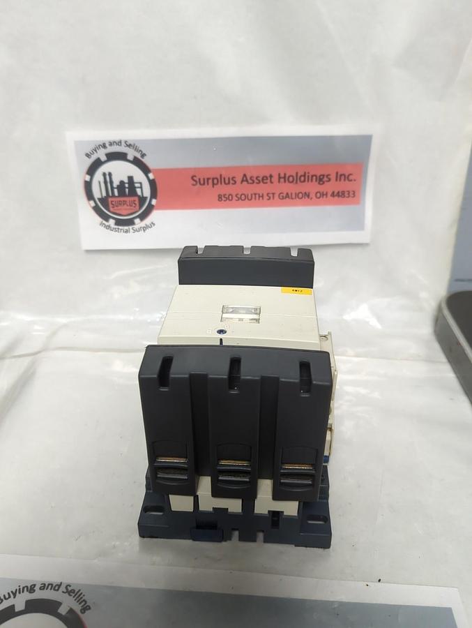 Used TELEMECANIQUE,LC1D115,CONTACTOR 3-POLE 1000VAC PRE-OWNED