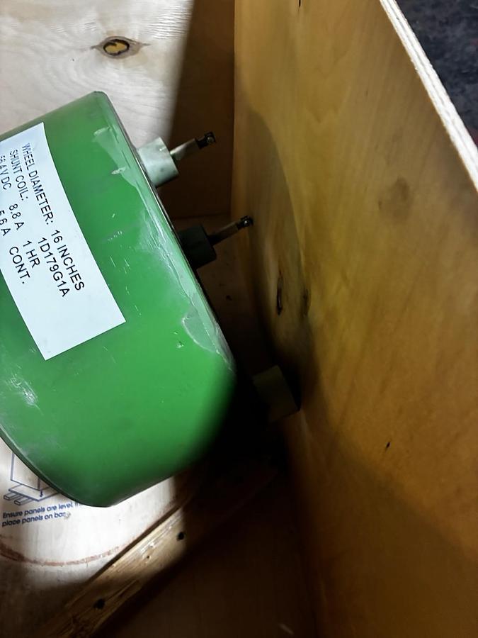GE,1D179G1A,BRAKE SHUNT COIL 16 INCH NOS