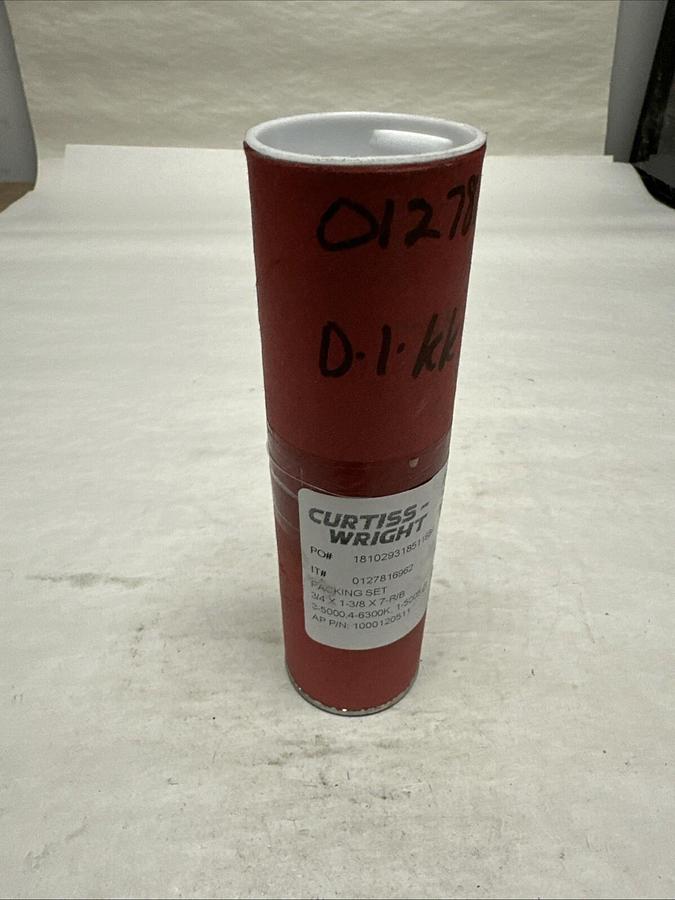 Used Curtiss Wright,0127816962,Packing Set 3/4 x 1-3/8 x 7