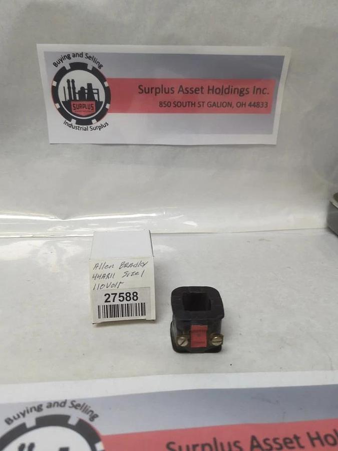 Used ALLEN-BRADLEY,44A211,COIL 110V SIZE 1 PRE-OWNED