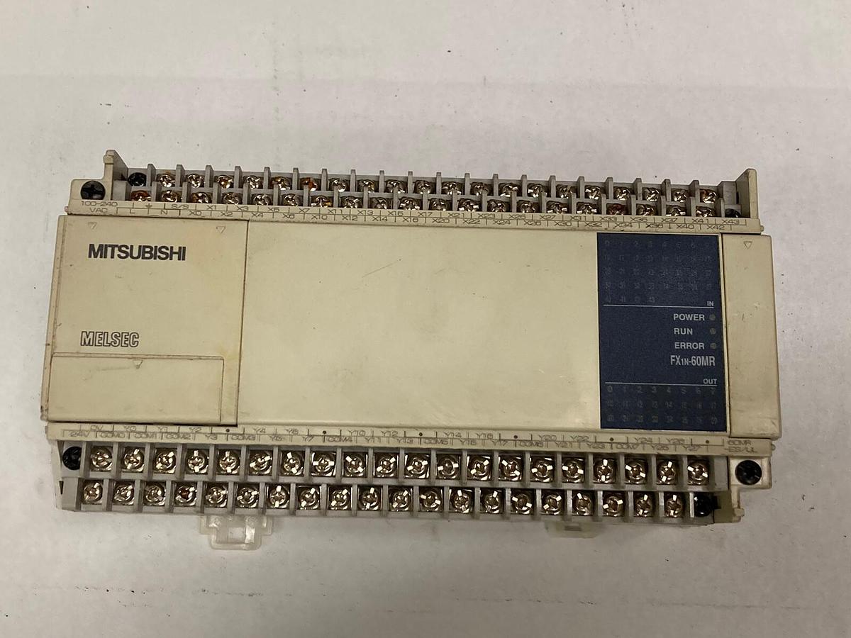 Used Mitsubishi,FX1n-60MR-ES/UL,Programable Controller