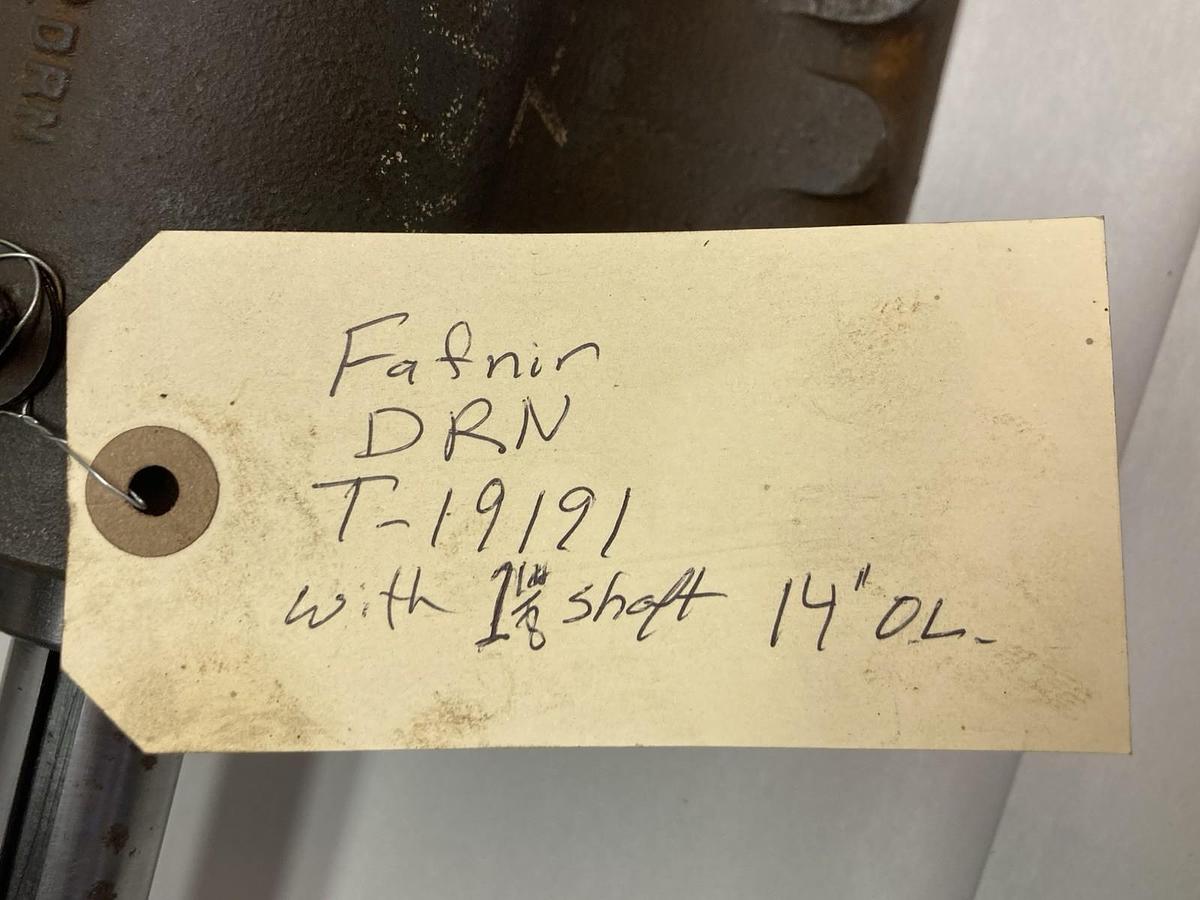 Used Fafnir,DRN T-19191,Double Rigid Pillow Block Bearing 1-1/8 Bore