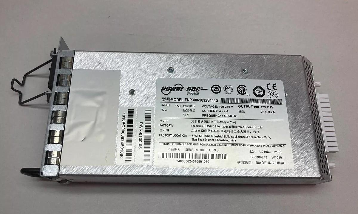 Used Power-One,Model FNP300-1012S144G,Power Supply