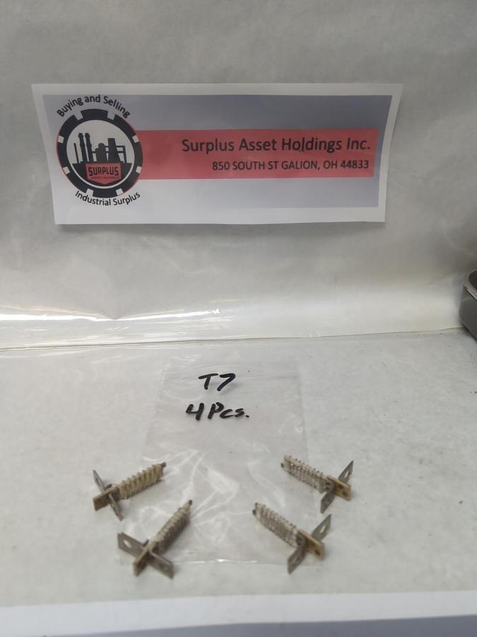 Used ITE,T7,OVERLOAD HEATER ELEMENT LOT OF 4 PRE-OWNED