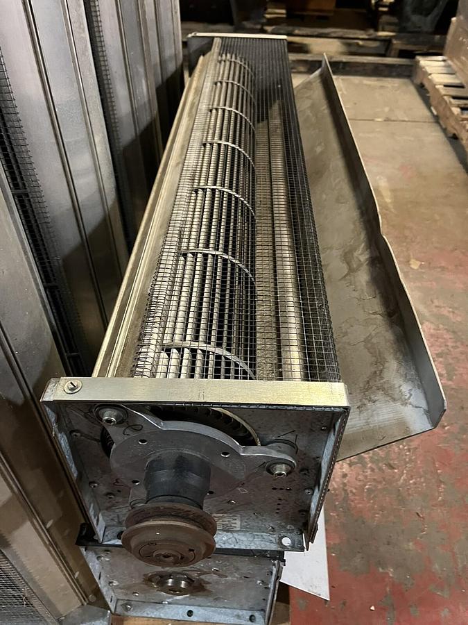 Used ZIEHL-ABEGG,QK12B-000,BLOWER FAN NO MOTOR 38"