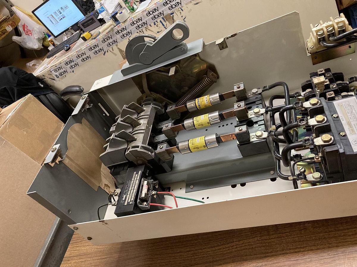 Used Allen-Bradley,2100 2112B,Size 3 Fused MCC 32 INCH Starter Feeder Bucket