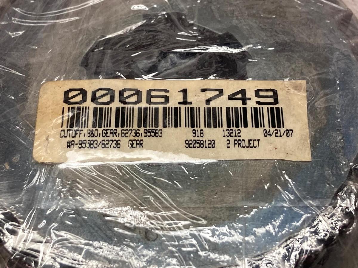 B&O,A-95583,Cutoff Gear