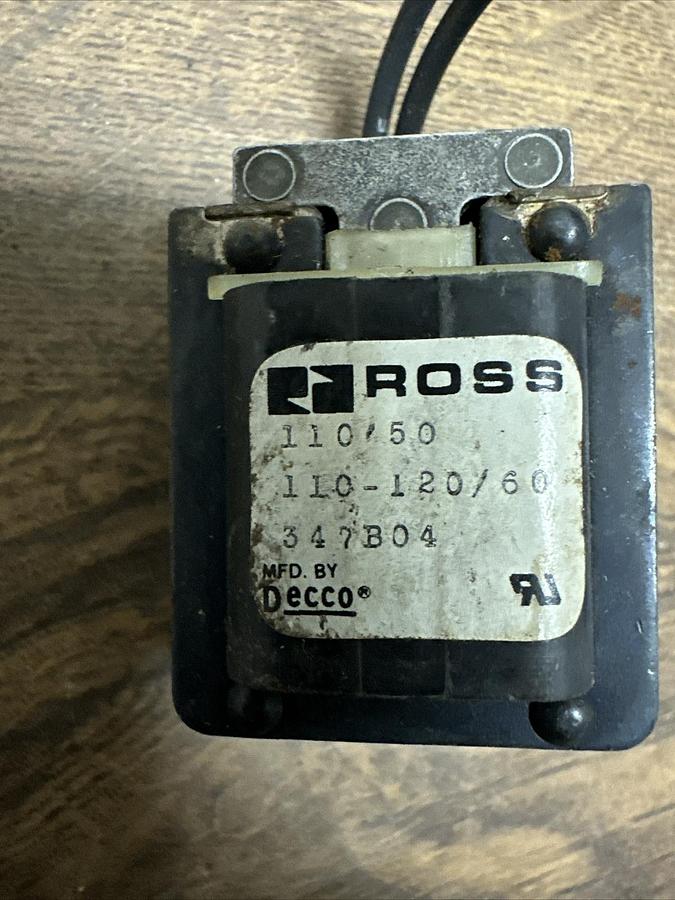 Ross,347B04,Coil 110/50 110-120/60 Hz