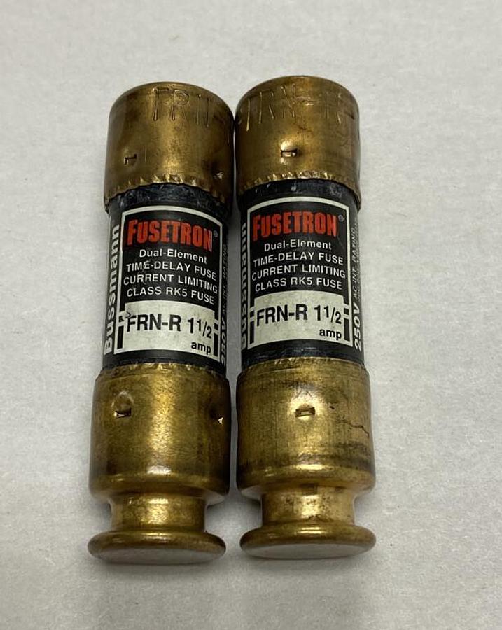 Cooper Bussmann,FRN-R-1-1/2,Fuse Lot of 2 NOS