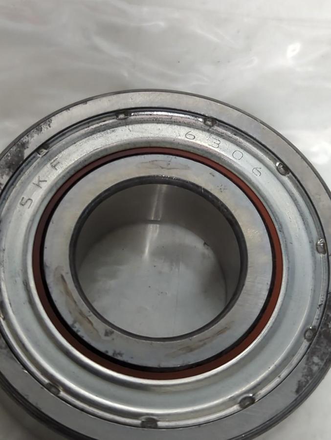 Used SKF,6306,SEALED BALL BEARING PRE-OWNED