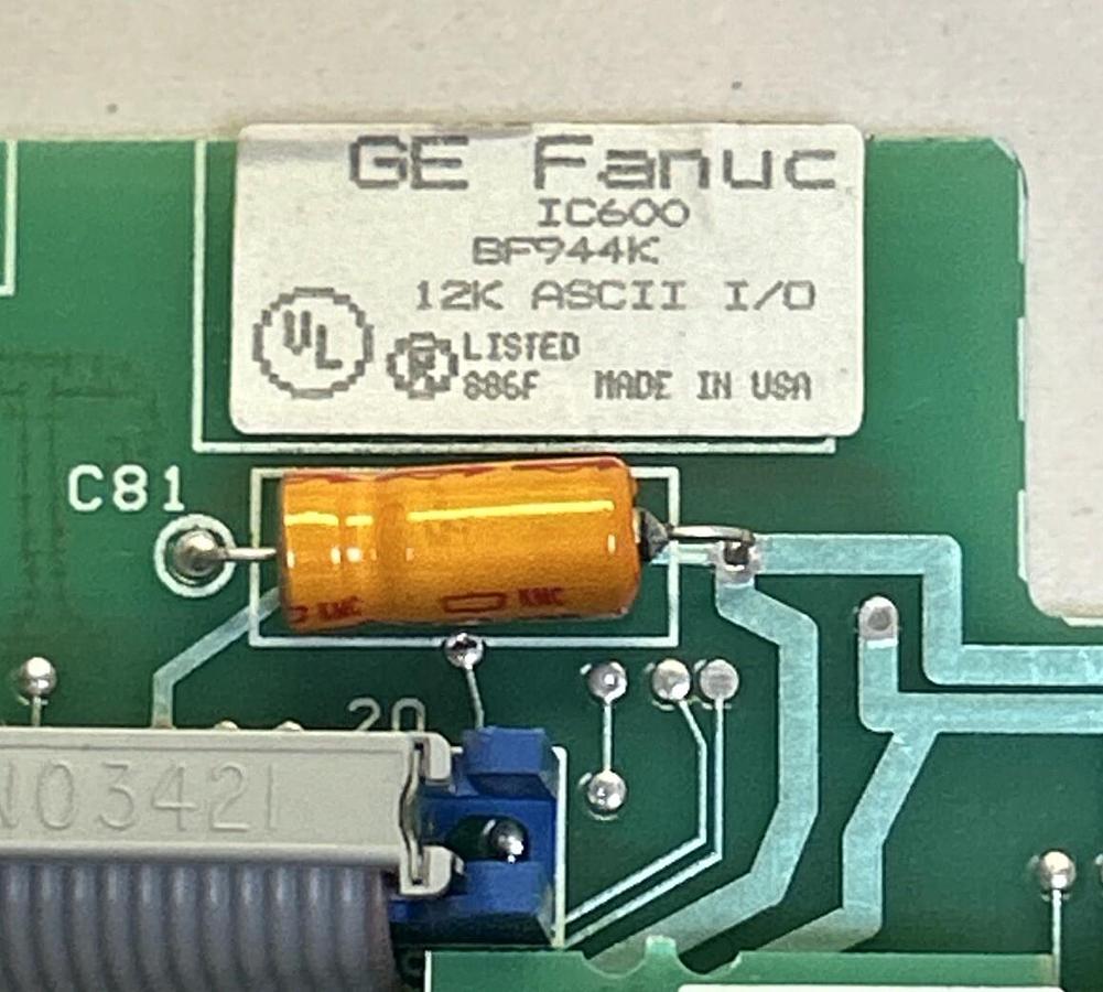 Used GE FANUC,IC600BF944K,I/O MODULE PC BOARD