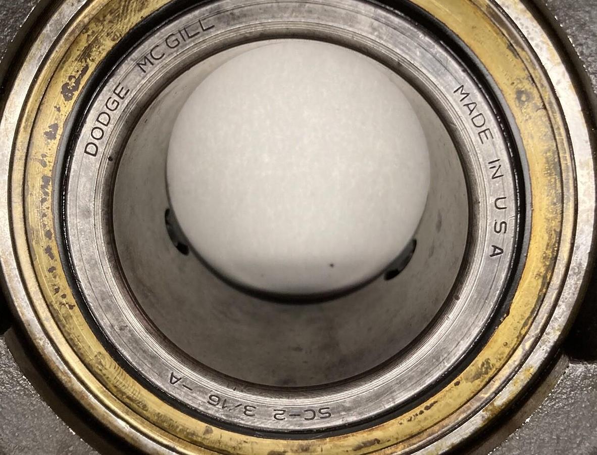 Used Dodge,SC-2 3/16 A Inch,Flange Block Bearing