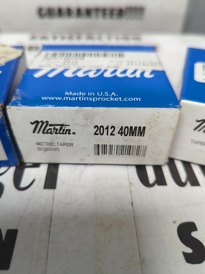 MARTIN,2012,40MM METRIC TAPER BUSHINGS LOT OF 3 NEW