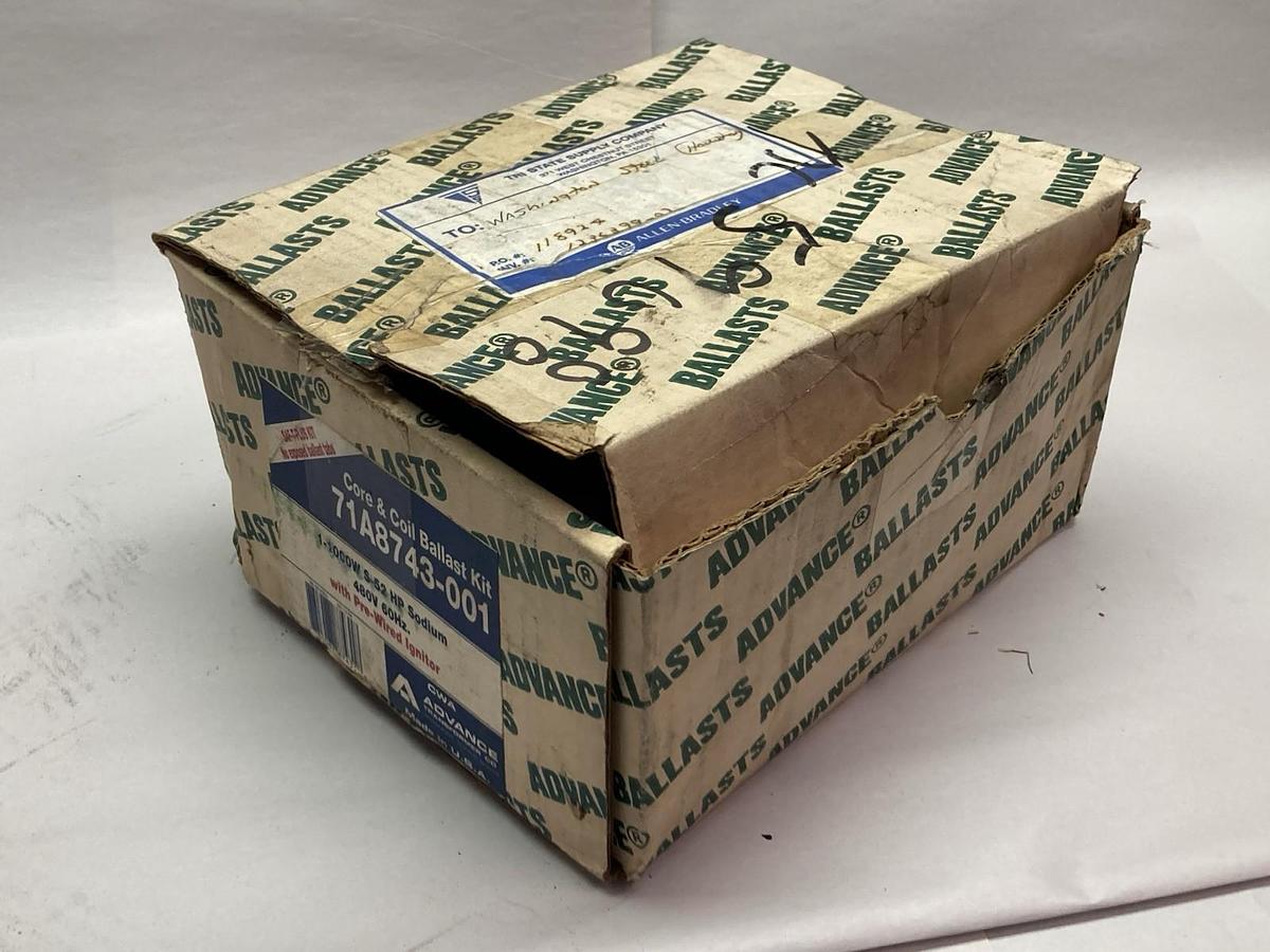 Advance,71A8473-001D,Core & Coil Ballast S-52 HP 480V 60Hz