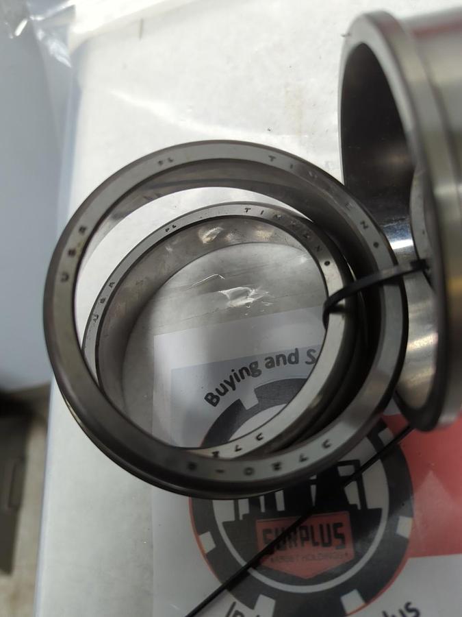 Used TIMKEN,3720-B,ROLLER BEARING FLANGED CUP LOT OF 5 PRE-OWNED