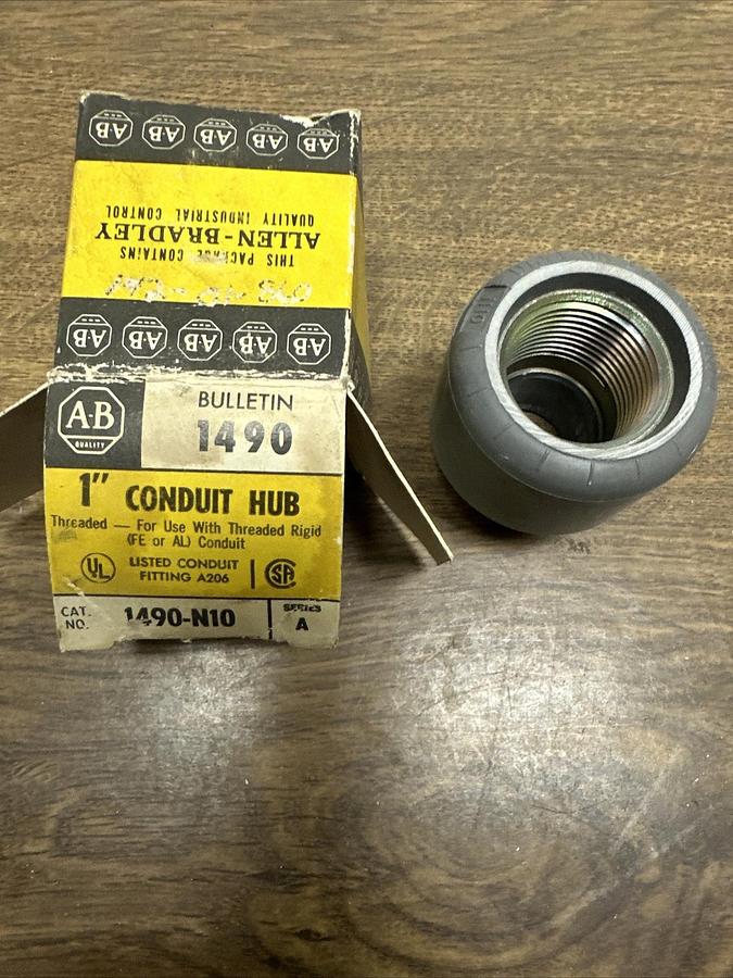 Allen Bradley,HUB1490-N10,1" Conduit Hub