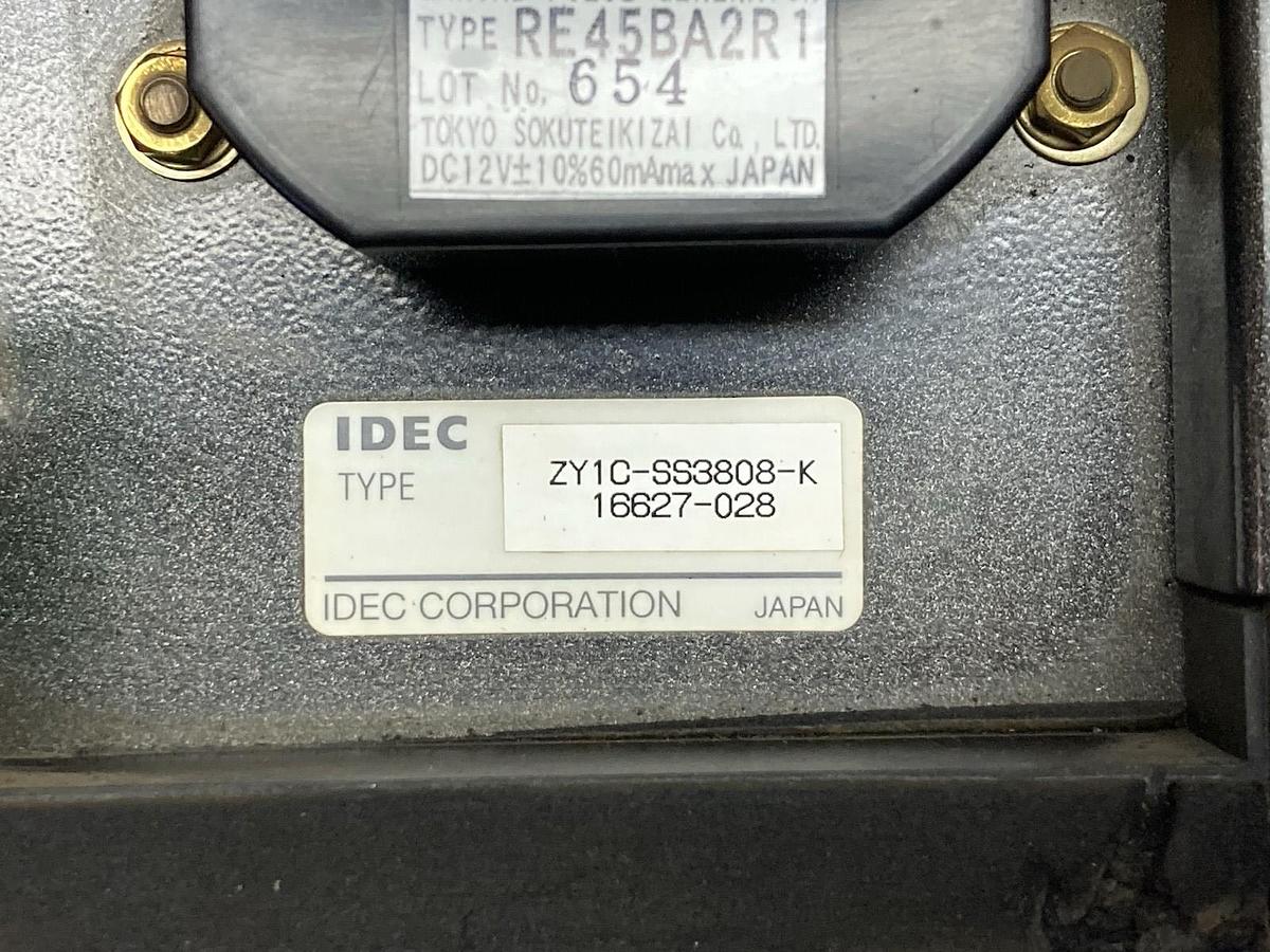 Used IDEC,ZY1C-SS3808-K,Control Panel 16627-028