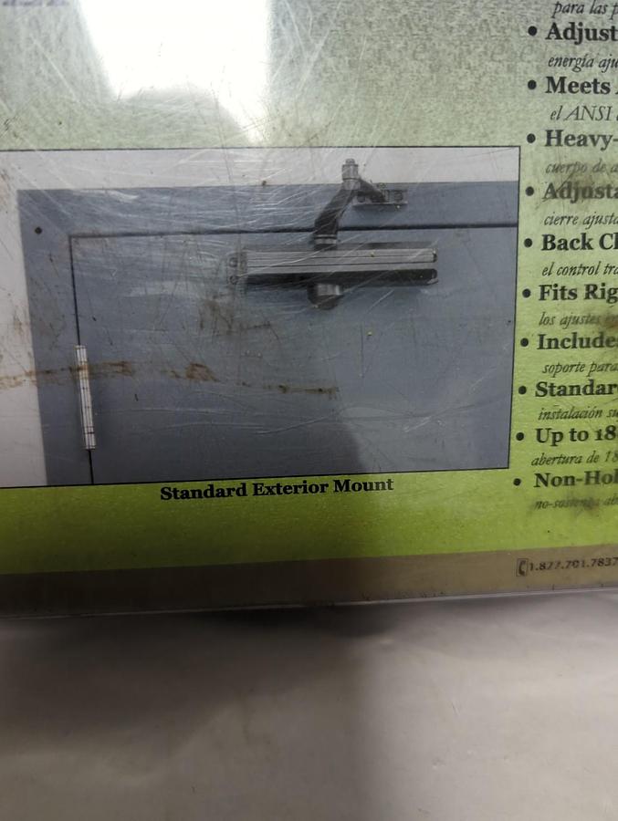 UNIVERSAL HARDWARE,UH4032,HEAVY DUTY BRONZE COMMERCIAL DOOR CLOSER NOS