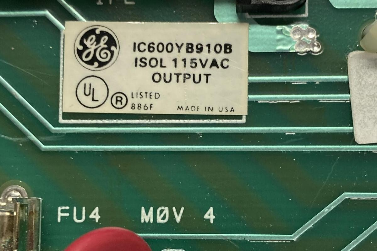 Used GE FANUC,IC600YB910B,ISOLATED OUTPUT MODULE REFURBISHED
