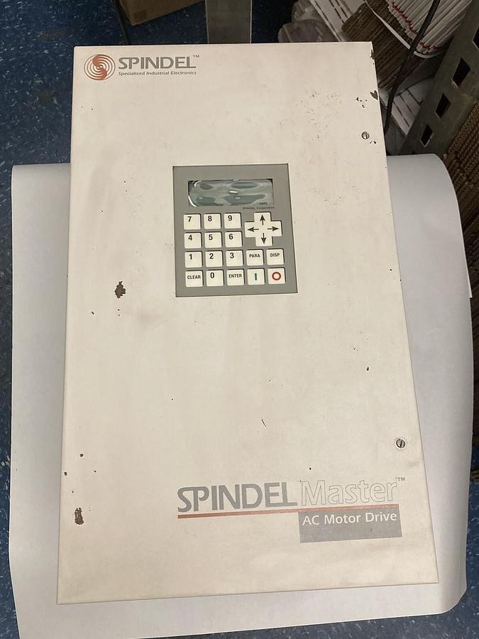 Used Spindel Master,50193-0 4V026A-L,3-Phase ADJ Frequency AC Drive 26A 460V 20.0HP
