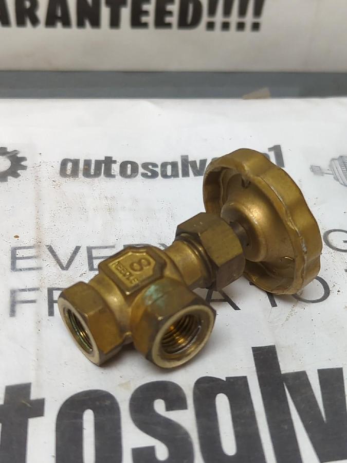 FUJIKIN,8 NEEDLE,NEEDLE VALVE 1/4 INCH X 1/4 INCH NOS