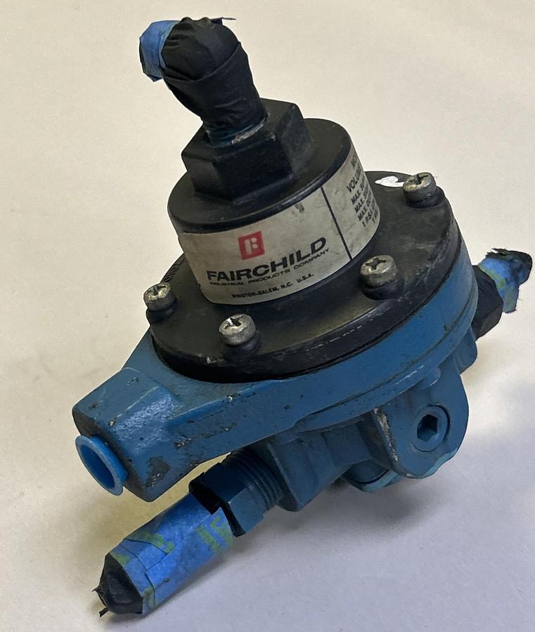 Used FAIRCHILD,MODEL 20,VOLUME BOOSTER 250 PSIG MAX SUPPLY