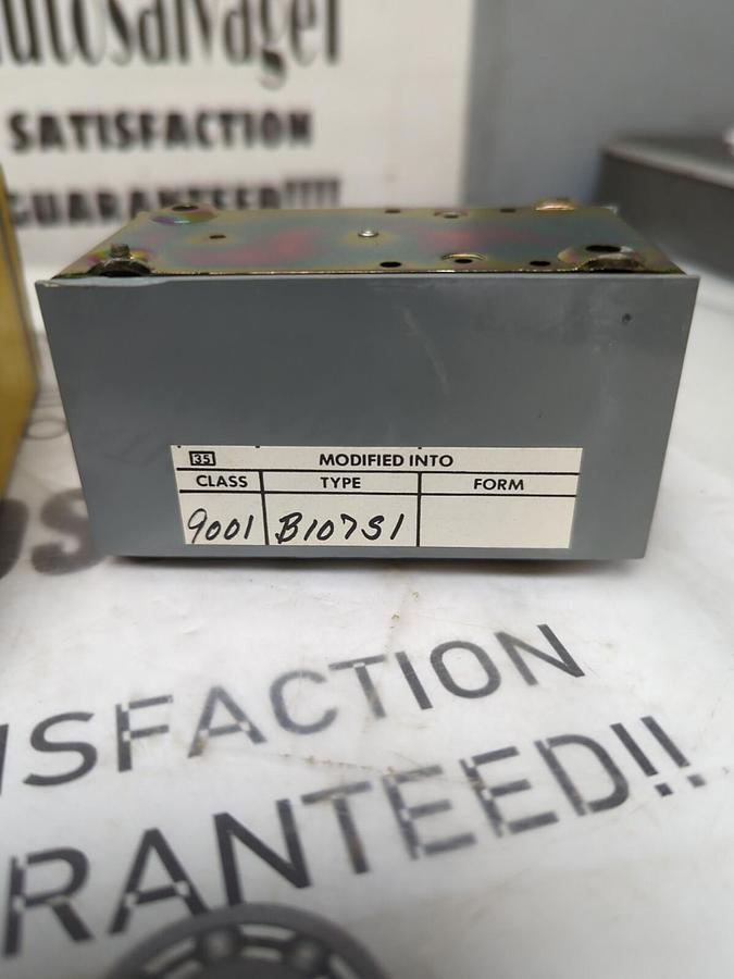 SQUARE D,BG107S1,CLASS 9001 SERIES A PUSH BUTTON CONTROL STATION NOS