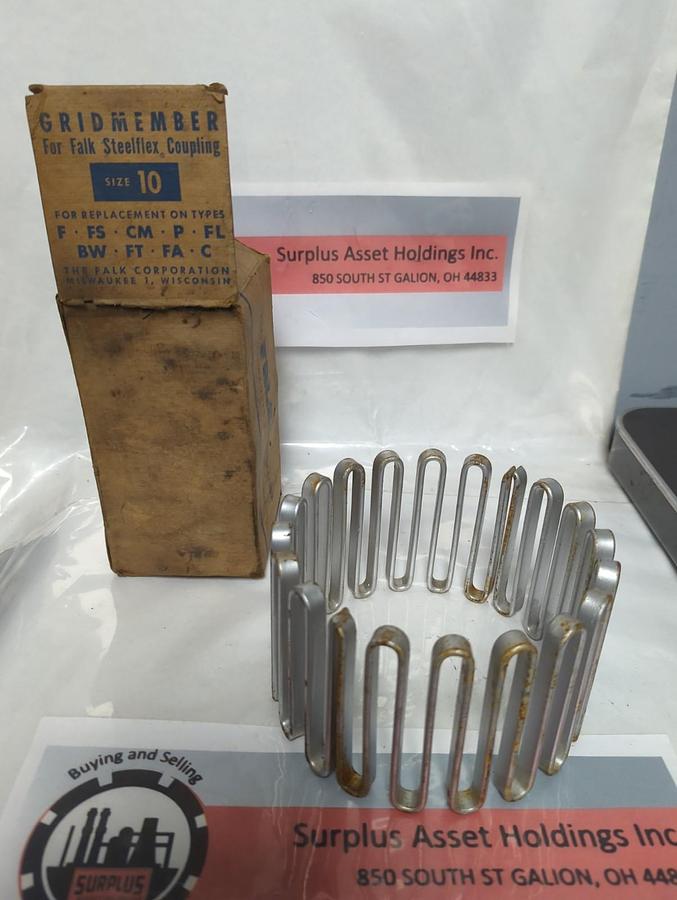FALK,SIZE 10,GRIDMEMBER FOR FALK STEELEFLEX COUPLING NOS