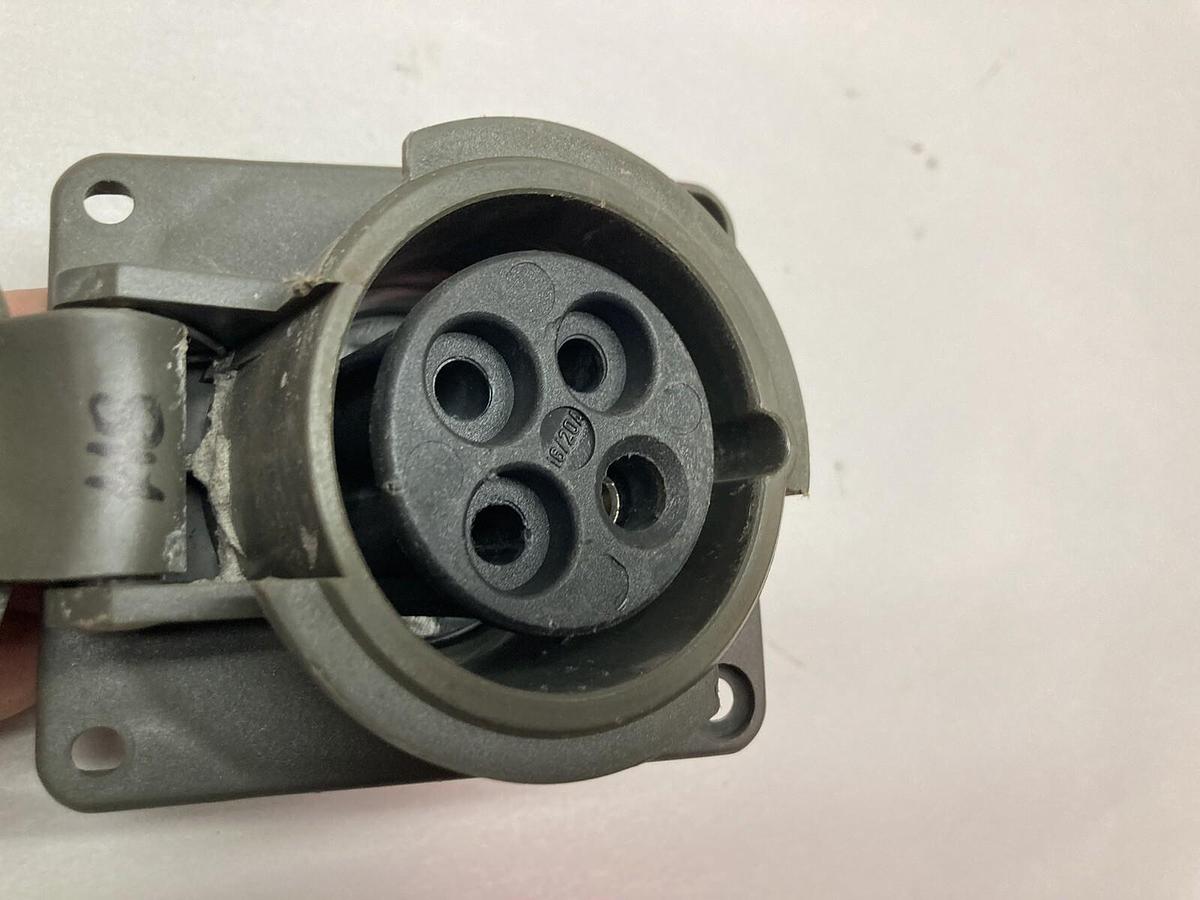 Used Pass & Seymour,PS420R7-W,3-Phase Watertight Receptacle 20A 480VAC