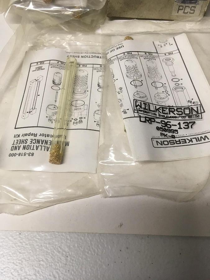 Wilkerson,LRP-96-137,Lubricator Repair Kit Siphon Tube Assembly Box of 10