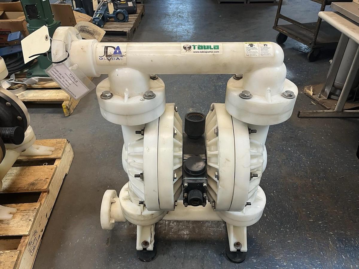 Used TABLA,D50/PPPP/TF/TF/PTF/FL/B,DOUBLE DIAPHRAGM PUMP AODD