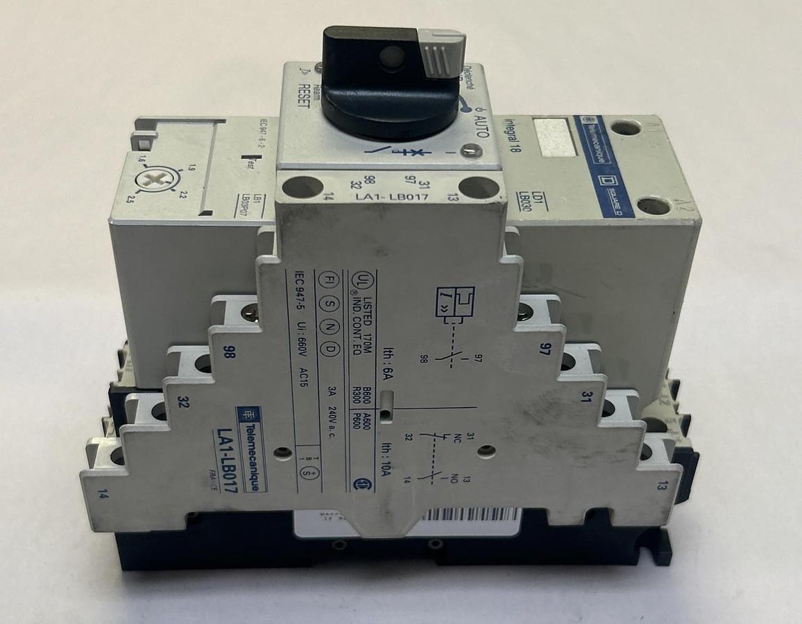 Used TELEMECANIQUE,LD1LB030,MOTOR CONTROLLER / STARTER